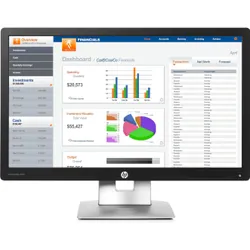 HP EliteDisplay E232 écran plat de PC 23" Full HD LED Noir